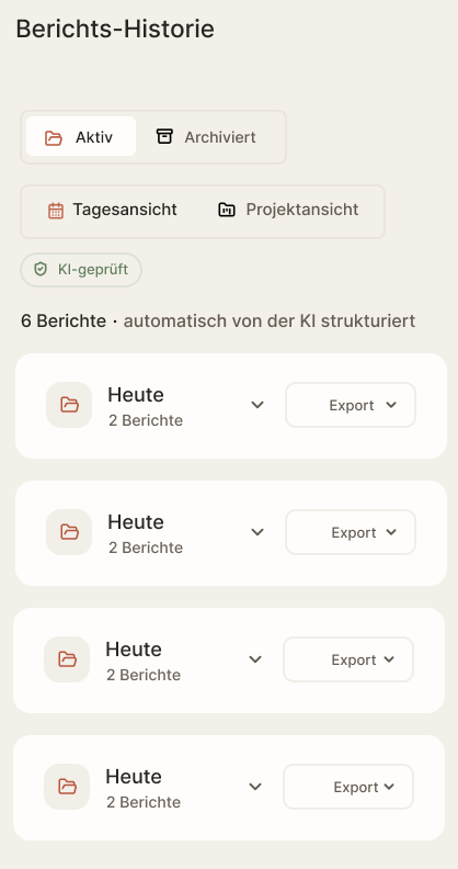 Sauber im Büro